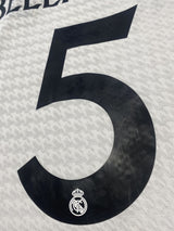 【2024/25】レアル・マドリード(H)/ CONDITION:New / SIZE:M / #5 / BELLINGHAM / UCL仕様 / オーセンティック