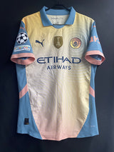 【2024/25】マンチェスター・シティ(4th)/ CONDITION:A / SIZE:M / #9 / HAALAND / UCL仕様 / オーセンティック