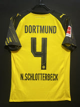 【2025/26】ドルトムント(H)/ CONDITION:A / SIZE:S / #4 / N.SCHLOTTERBECK / ブンデスリーガパッチ