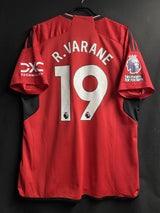 【2023/24】マンチェスター・ユナイテッド(H)/ CONDITION:A / SIZE:3XL(日本規格)/ #19 / R.VARANE / プレミア、No room for racismパッチ