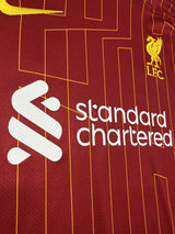 【2024/25】リバプール(H)/ CONDITION:A / SIZE:L / #11 / M.SALAH / プレミア、No room for racismパッチ