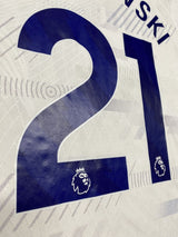 【2023/24】トッテナム(H)/ CONDITION:A- / SIZE:S / #21 / KULUSEVSKI / プレミア、No room for racismパッチ / オーセンティック