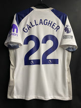 【2025/26】トッテナム(H)/ CONDITION:A / SIZE:L / #22 / GALLAGHER / プレミア、No room for racismパッチ