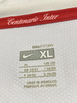 【2007/08】インテル(100th/Away)/ CONDITION:A / SIZE:XL / #18 / CRESPO / レガ・カルチョパッチ / 100周年記念