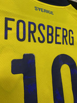 【2021】スウェーデン代表(H)/ CONDITION:A / SIZE:XO(日本規格)/ #10 / FORSBERG / EURO2020ポーランド戦仕様