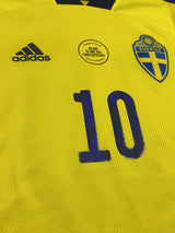 【2021】スウェーデン代表(H)/ CONDITION:A / SIZE:XO(日本規格)/ #10 / FORSBERG / EURO2020ポーランド戦仕様