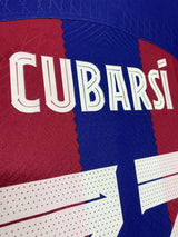 【2023/24】バルセロナ(H)/ CONDITION:New / SIZE:M / #33 / CUBARSI / UCL仕様 / オーセンティック