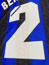 【1996/97】インテル(H)/ CONDITION:A- / SIZE:L / #2 / BERGOMI / レガ・カルチョパッチ