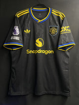 【2025/26】マンチェスター・ユナイテッド(3rd)/ CONDITION:A / SIZE:4XL(日本規格)/ #5 / MAGUIRE / プレミア、No room for racismパッチ