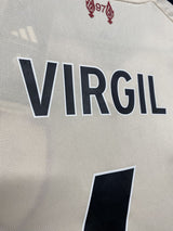 【2025/26】リバプール(A)/ CONDITION:New / SIZE:2XL(日本規格)/ #4 / VIRGIL / プレミア優勝、No room for racismパッチ