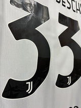 【2020/21】ユベントス(H)/ CONDITION:NEW / SIZE:L(日本規格)/ #33 / BERNARDESCHI / セリエA仕様 / オーセンティック