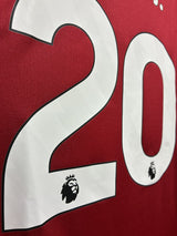 【2025/26】リバプール(H)/ CONDITION:NEW / SIZE:2XL(日本規格)/ #20 / DIOGO J. / 追悼特別マーキング / プレミアリーグチャンピオンパッチ、No room for racismパッチ