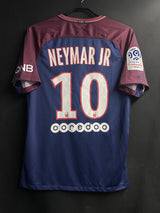 【2017/18】パリ・サンジェルマン(H)/ CONDITION:A / SIZE:S / #10 / NEYMAR JR / リーグ1パッチ