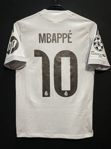 【2025/26】レアル・マドリード(H)/ CONDITION:A / SIZE:M(日本規格)/ #10 / MBAPPÉ / オーセンティック / UCL前期仕様