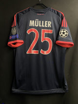 【2015/16】バイエルン(3rd)/ CONDITION:A / SIZE:L / #25 / MULLER / UCL仕様