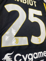 【2023/24】ユベントス(H)/ CONDITION:A / SIZE:S / #25 / RABIOT / 腰スポンサー