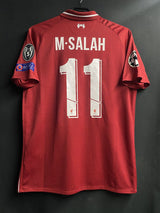 【2018/19】リバプール(H)/ CONDITION:A / SIZE:L / #11 / M.SALAH / UCL仕様