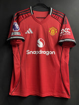 【2025/26】マンチェスター・ユナイテッド(H)/ CONDITION:A / SIZE:2XL(日本規格)/ #6 / MARTINEZ/プレミア、No room for racismパッチ