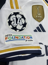 【2023/24】レアル・マドリード(H) / CONDITION:A / SIZE:XL(日本規格)/ #5 / BELLINGHAM / UCL仕様