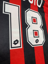 【1996/97】ACミラン(H) / CONDITION:A- / SIZE:XL / #18 / BAGGIO / 復刻版