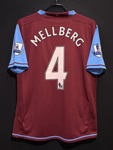 【2007/08】アストン・ヴィラ(H)/ CONDITION:B+ / SIZE:L / #4 / MELLBERG / プレミアリーグパッチ
