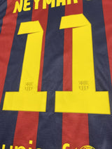 【2013/14】バルセロナ(H)/ CONDITION:New / SIZE:M / #11 / NEYMAR JR / UCLパッチ