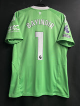 【2025/26】マンチェスター・ユナイテッド(GK/3rd)/ CONDITION:A / SIZE:2XL(日本規格)/ #1 / BAYINDIR / プレミア、No room for racismパッチ