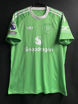 【2025/26】マンチェスター・ユナイテッド(GK/3rd)/ CONDITION:A / SIZE:2XL(日本規格)/ #1 / BAYINDIR / プレミア、No room for racismパッチ