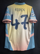 【2024/25】マンチェスター・シティ(4th)/ CONDITION:New / SIZE:L / #47 / FODEN / プレミア、クラブW杯優勝、No room for racismパッチ / オーセンティック