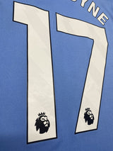 【2024/25】マンチェスター・シティ(H)/ CONDITION:A / SIZE:M / #17 / DE BRUYNE / プレミア、クラブW杯優勝、No room for racismパッチ