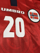 【1998】ノルウェー代表(H)/ CONDITION:A / SIZE:L / #20 / SOLSKJAER / W杯刺繍