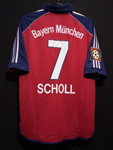 【1999/2001】バイエルン(H)/ CONDITION:A- / SIZE:L / #7 / SCHOLL / ブンデスリーガパッチ