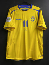 【2006】スウェーデン代表(H)/ CONDITION:New / SIZE:L / #11 / LARSSON / 2006W杯、イングランド戦パッチ