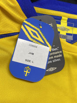 【2006】スウェーデン代表(H)/ CONDITION:New / SIZE:L / #11 / LARSSON / 2006W杯、イングランド戦パッチ