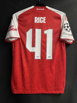 【2025/26】アーセナル(H)/ CONDITION:A / SIZE:S / #41 / RICE / UCL仕様 / オーセンティック
