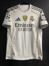 【2025/26】レアル・マドリード(H)/ CONDITION:A / SIZE:M(日本規格)/ #15 / ARDA GULER / UCL前期仕様 / オーセンティック