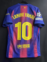 【2025/26】バルセロナ(H)/ CONDITION:A / SIZE:S / #10 / LAMIN YAMAL / UCL仕様 / オーセンティック