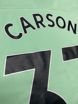 【2020/21】マンチェスター・シティ(GK)/ CONDITION:A / SIZE:L / #33 / CARSON / プレミア、 No room for racismパッチ