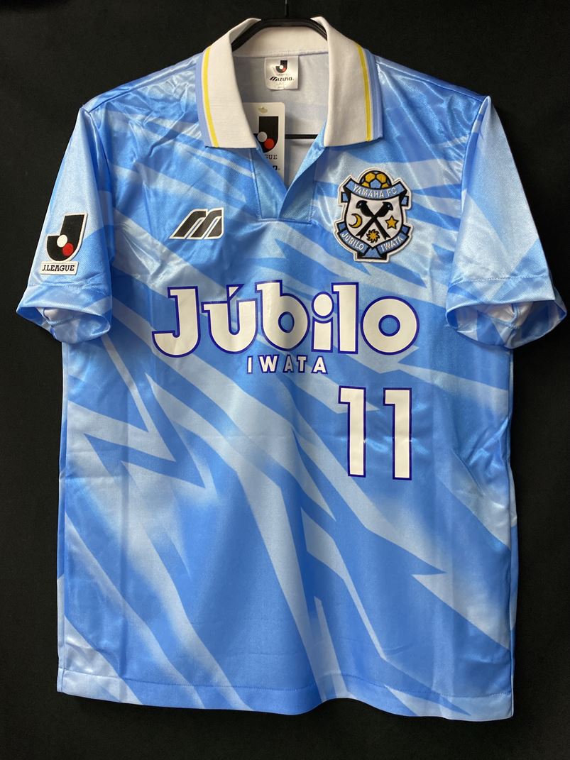 94-96 ジュビロ磐田　О　ユニフォーム　ミズノ　スキラッチ 94-96 ジュビロ磐田 О ユニフォーム ミズノ スキラッチ - メルカリ