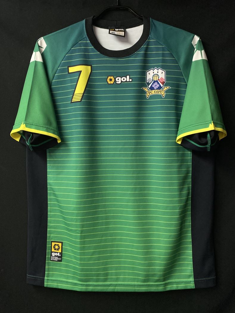 2013】FC岐阜（H）/ CONDITION：A SIZE：L（日本規格）/ #7 （地主園 秀美） – Vintage Sports  Football Store