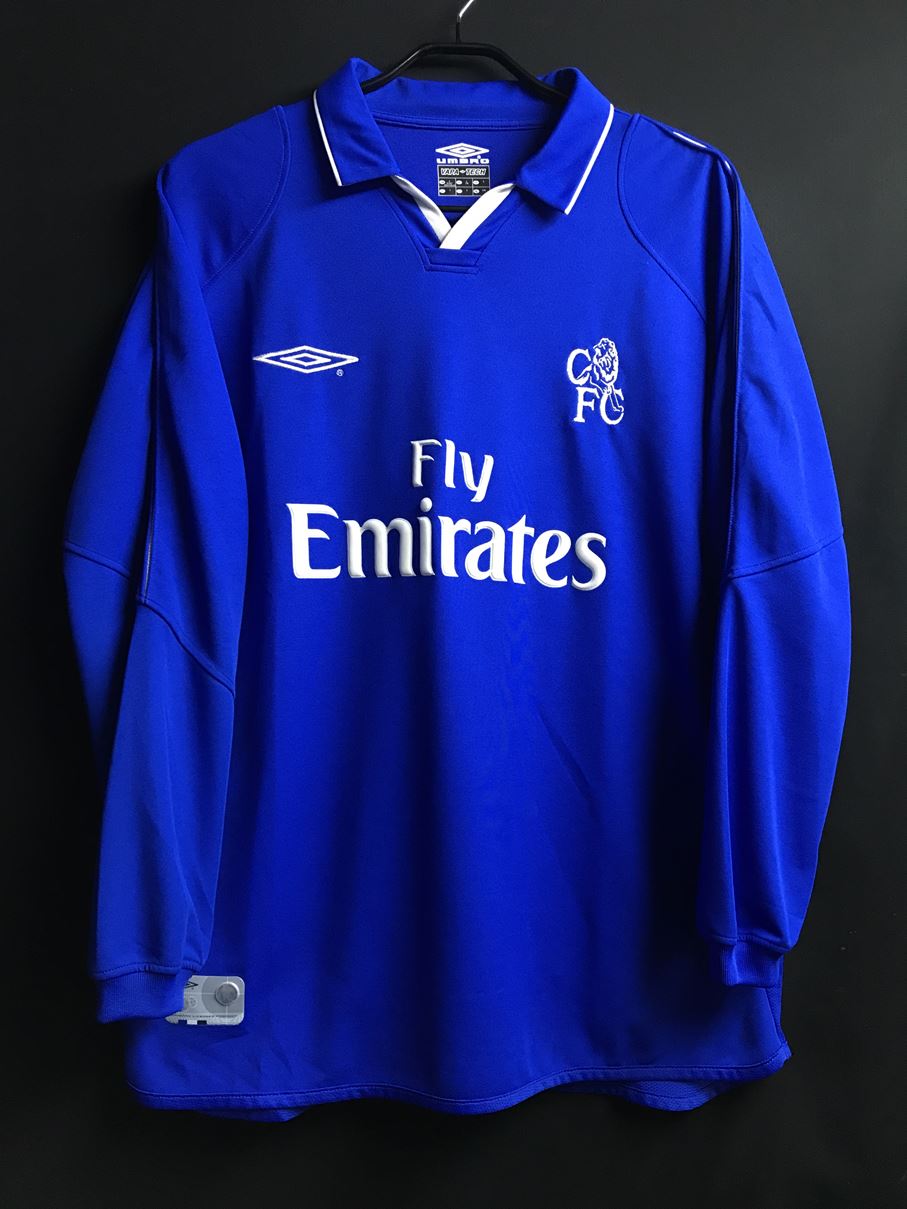 週末セール chelsea fc チェルシー 2001 2003 01/03 HOME ウェア