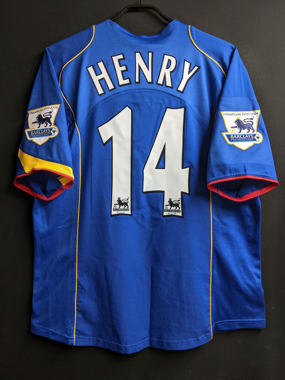 04-05アーセナル Arsenal #14 アンリ HENRY リーグ無敗優勝