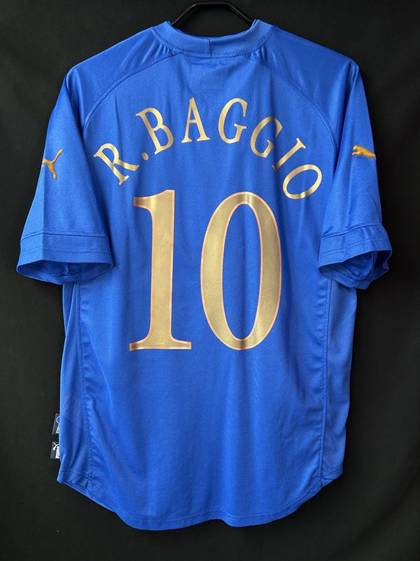 【2004】イタリア代表（H) / CONDITION：NEW / SIZE：L / #10 / R.BAGGIO