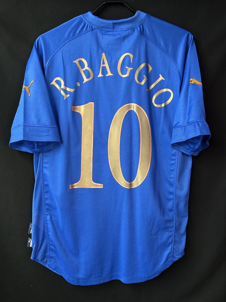 【2004】イタリア代表（H) / CONDITION：NEW / SIZE：L / #10 / R.BAGGIO