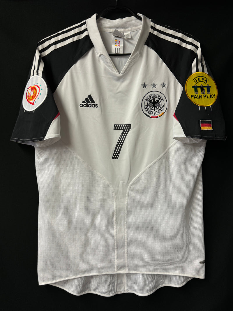 2004】ドイツ代表（H）/ CONDITION：A- / SIZE：M / #7 / SCHWEINSTEIGER / EURO2004 –  Vintage Sports Football Store