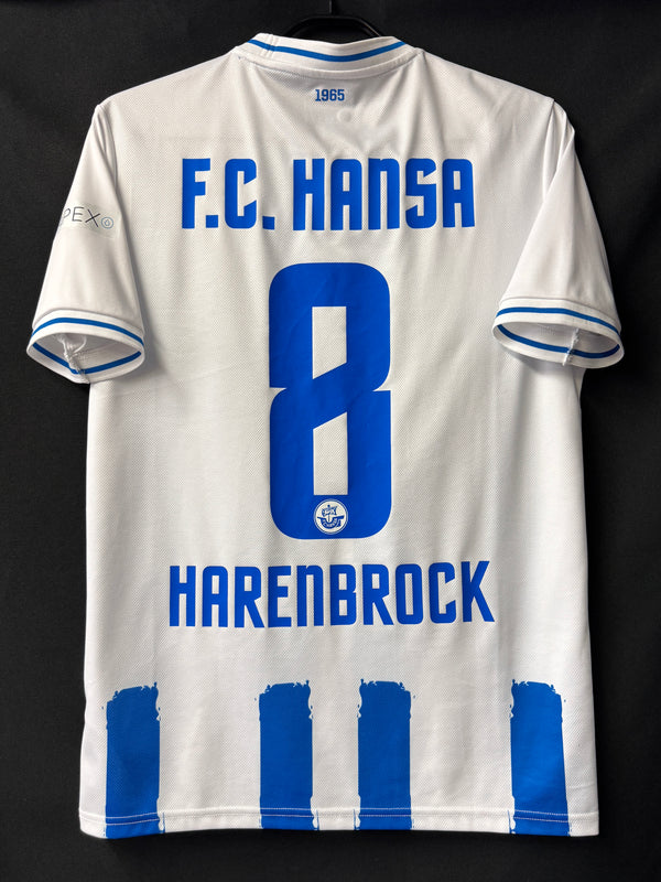 【2024/25】ハンザ・ロストック（H）/ CONDITION：A- / SIZE：M / #8 / HARENBROCK