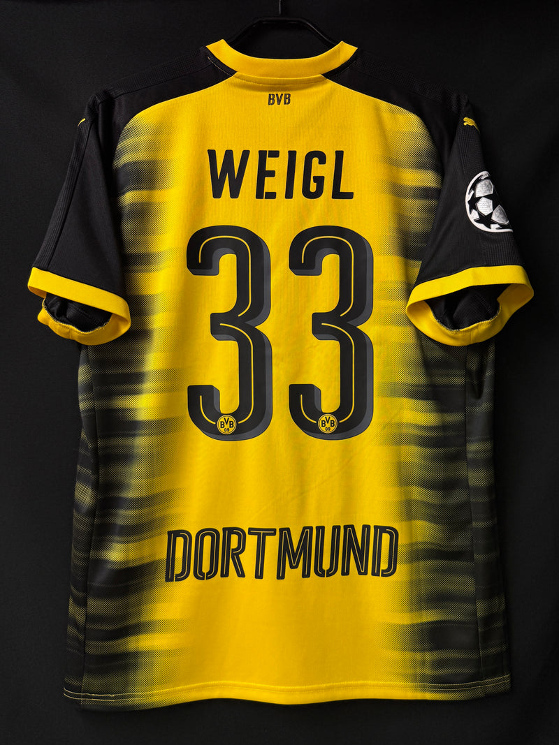 【2017/18】ドルトムント（CUP/H）/ CONDITION：A / SIZE：L / #7 / WEIGL / UCLパッチ