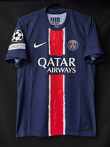 【2024/25】パリ・サンジェルマン（H）/ CONDITION：A / SIZE：S / #14 / D.DOUÉ / UCL仕様 / オーセンティック