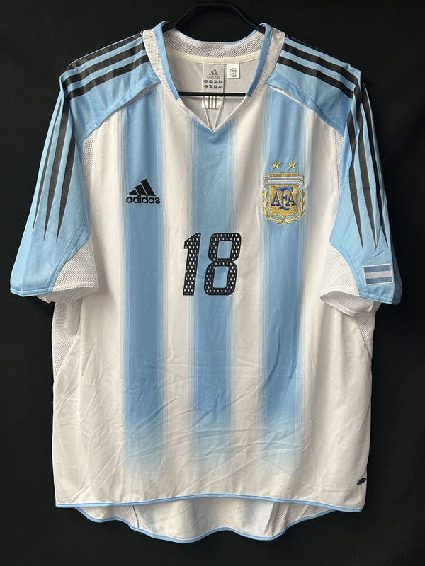 【2005】アルゼンチン代表（H）/ CONDITION：NEW / SIZE：L / #18 / MESSI / FIFAワールドユース選手権仕様