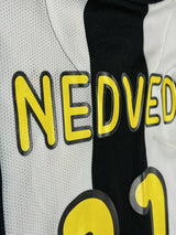 【2008/09】ユベントス（H）/ CONDITION：A- / SIZE：L / #11 / NEDVED / セリエAパッチ / オーセンティック